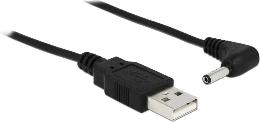 Delock USB-A naar DC 3,5x1,35mm Kabel