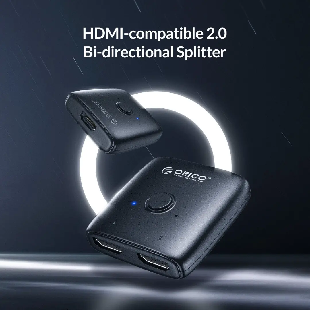 ORICO HDMI 2.0 Splitter Bi-directioneel ORI-HS2-A1-BK - Zwart