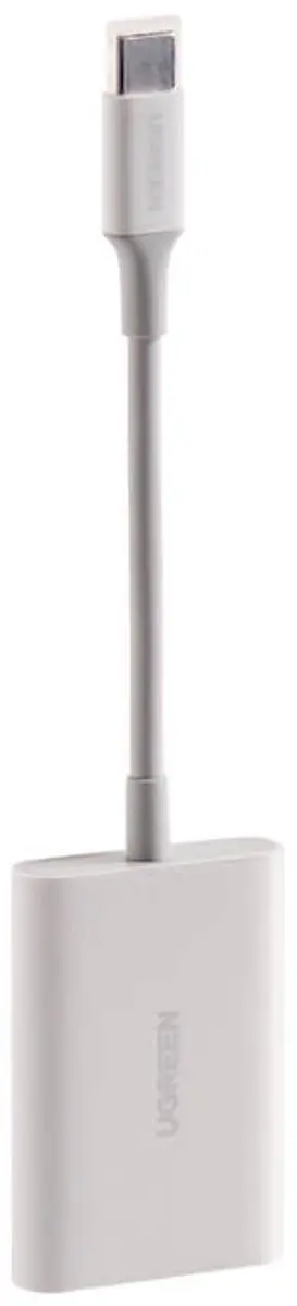 Ugreen Cm265 2-In-1 Usb-C-Kaartlezer (Wit)