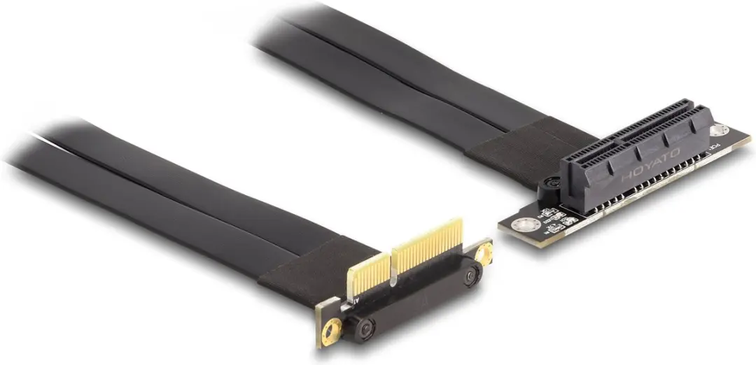 Delock PCIe Riserkaart x4 90°