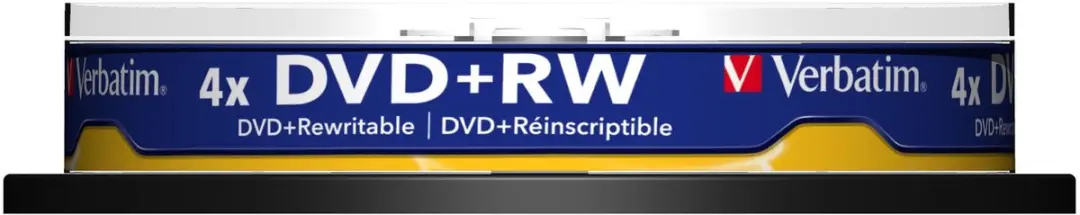 Verbatim DVD+RW 4,7GB 4x - 4 Stuks