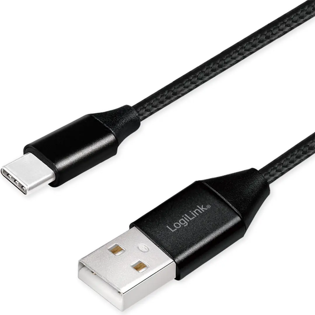 Logilink CU0139 USB2.0 Kabel 0,3m - Zwart