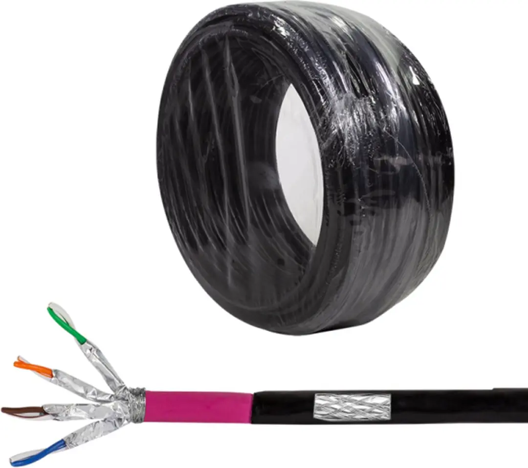 Logilink CPV0080 Netwerkkabel Cat7 S/FTP - 25m - Zwart