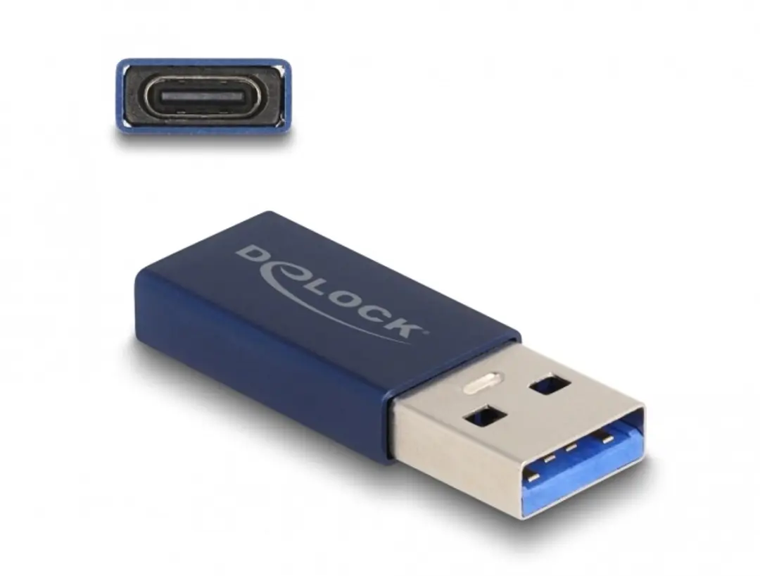 Delock USB 10Gbps Adapter Type-A naar Type-C