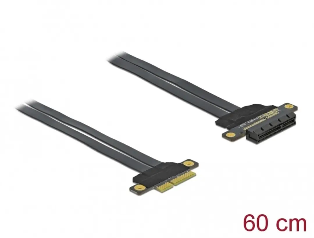 Delock PCIe Riserkaart x4 naar x4