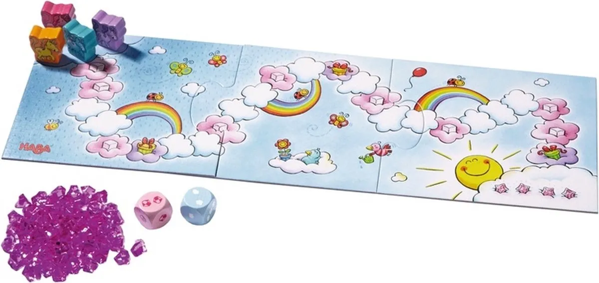 Haba Einhorn Glitzerglück Der Wolkenschatz - 2-4 Spelers