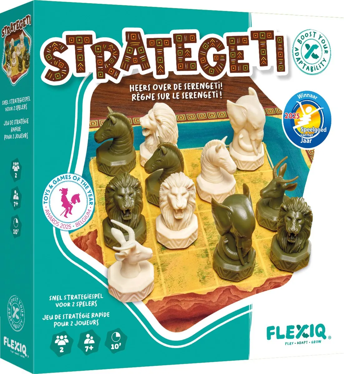 Asmodee Strategeti FlexIQ Strategisch Bordspel - 2 Spelers