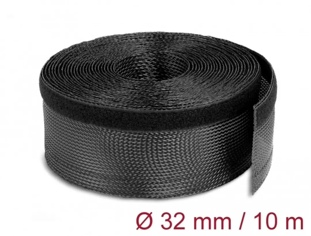 Delock Gevlochten Sleeving 10m x 32mm