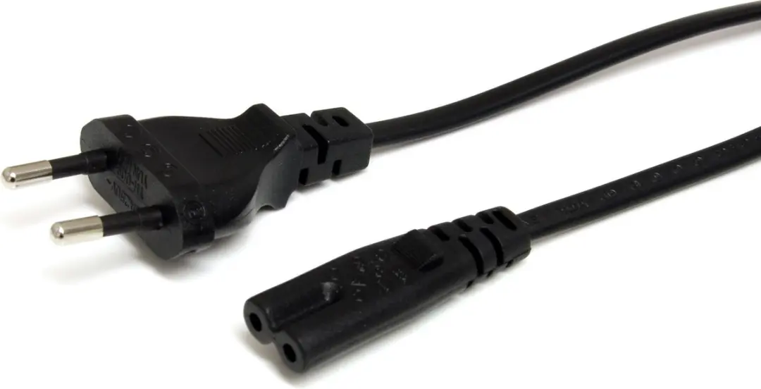 Startech PXTNB2SEU1M Voedingskabel - Zwart