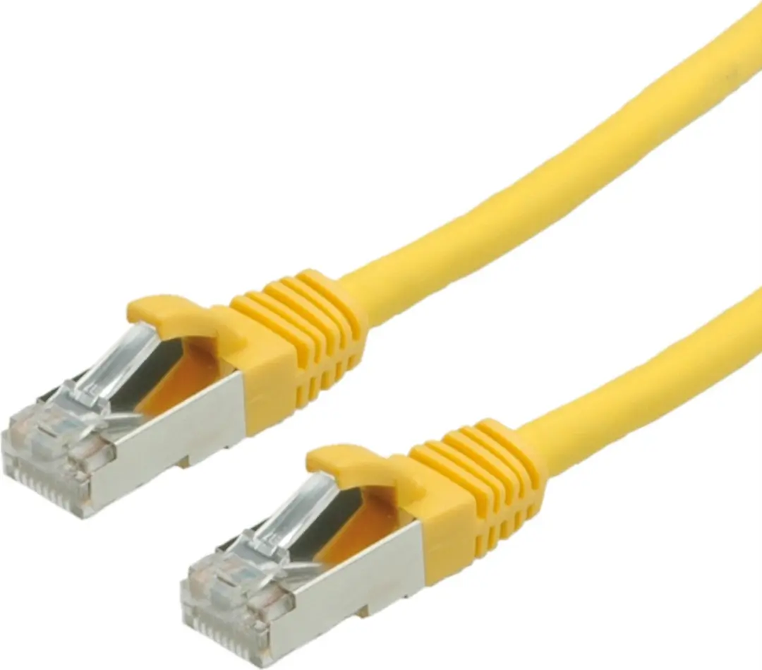 Value Patchkabel Cat.6 S/FTP LS0H Geel 5m
