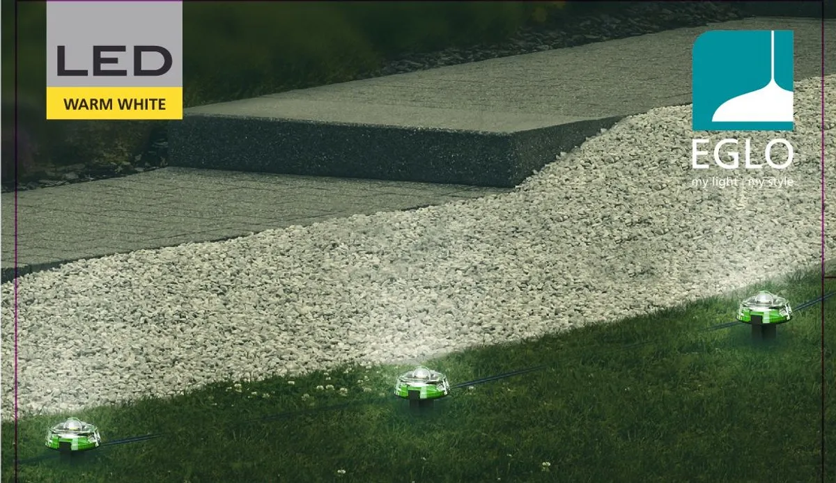 Eglo Spinetoli LED Lichtsnoer 550cm - 3000K - Transparant