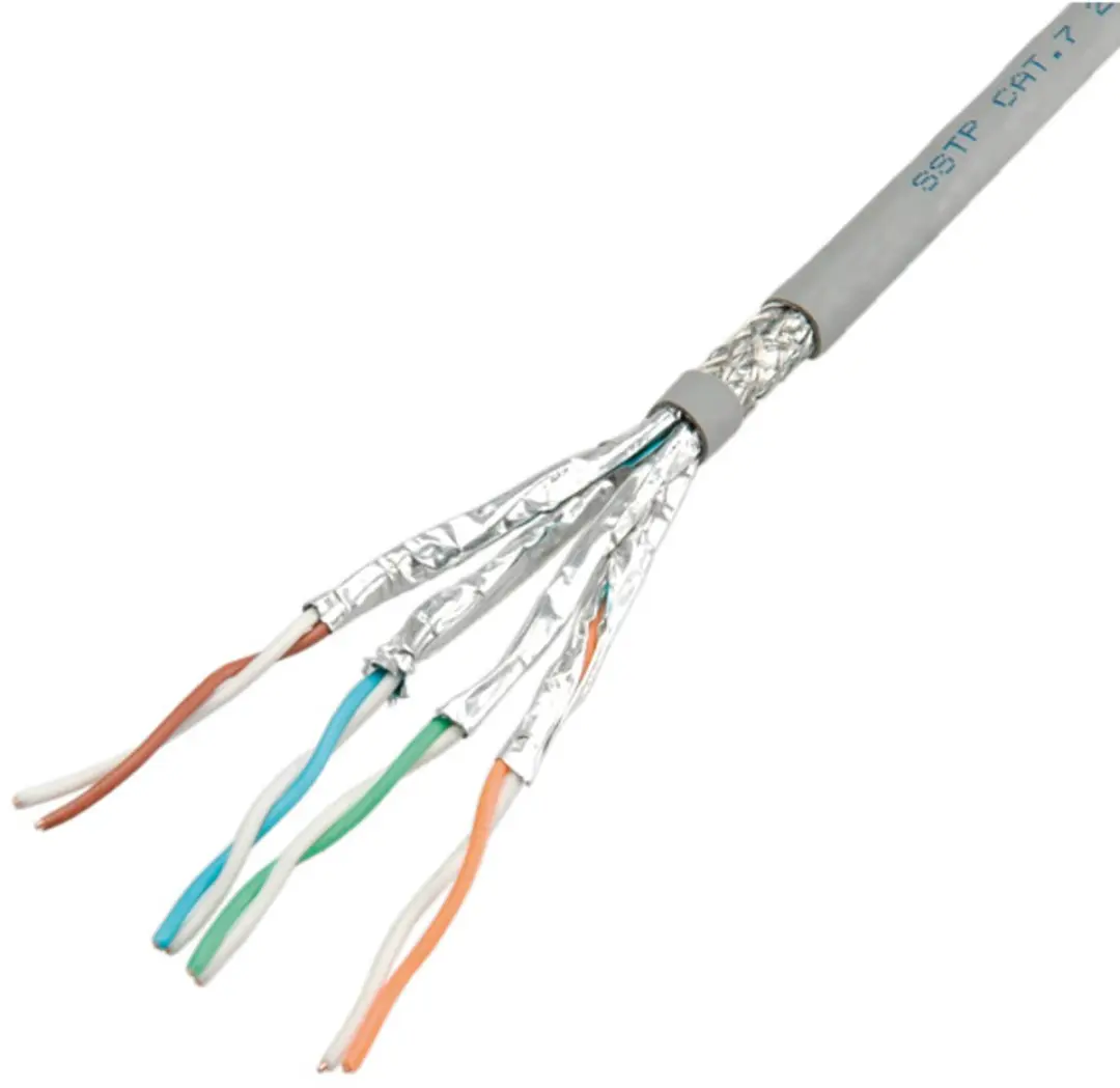 Roline S/FTP Cat.7 Kabel 100m - Grijs