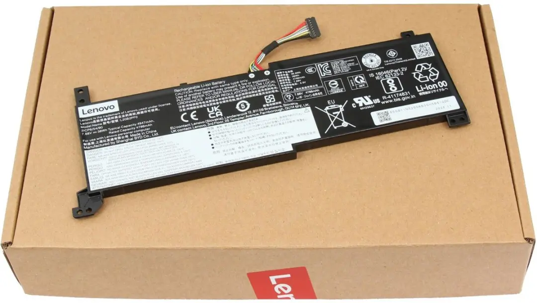 Lenovo L20M2PF8 Laptopbatterij 38Wh