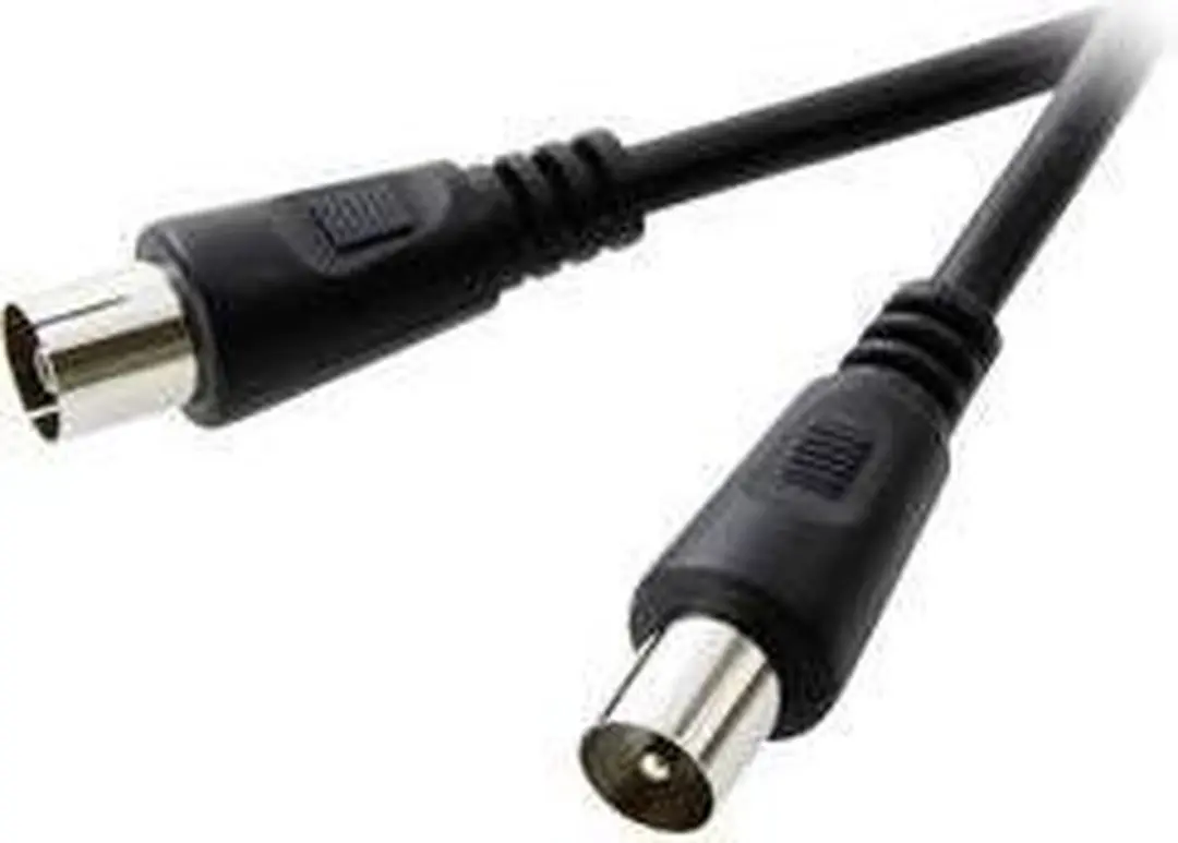 SpeaKa Professional Antennekabel 75Ω 10m - Zwart