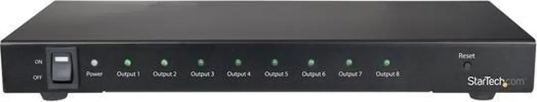 Startech ST128HD20 HDMI Splitter 8 Poorten - 4K 60Hz - Zwart