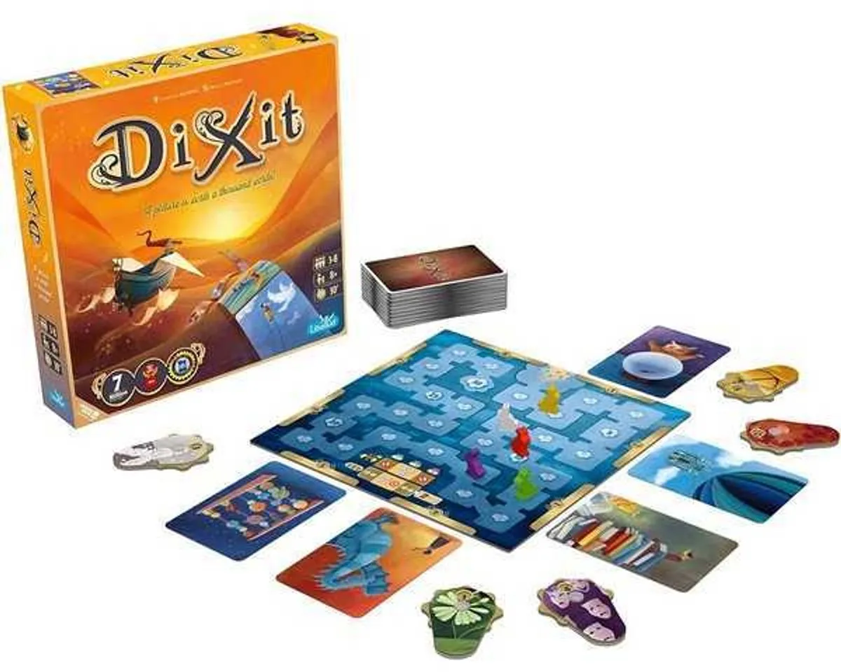 Asmodee Dixit Bordspel - Engelstalig - 3-6 Spelers