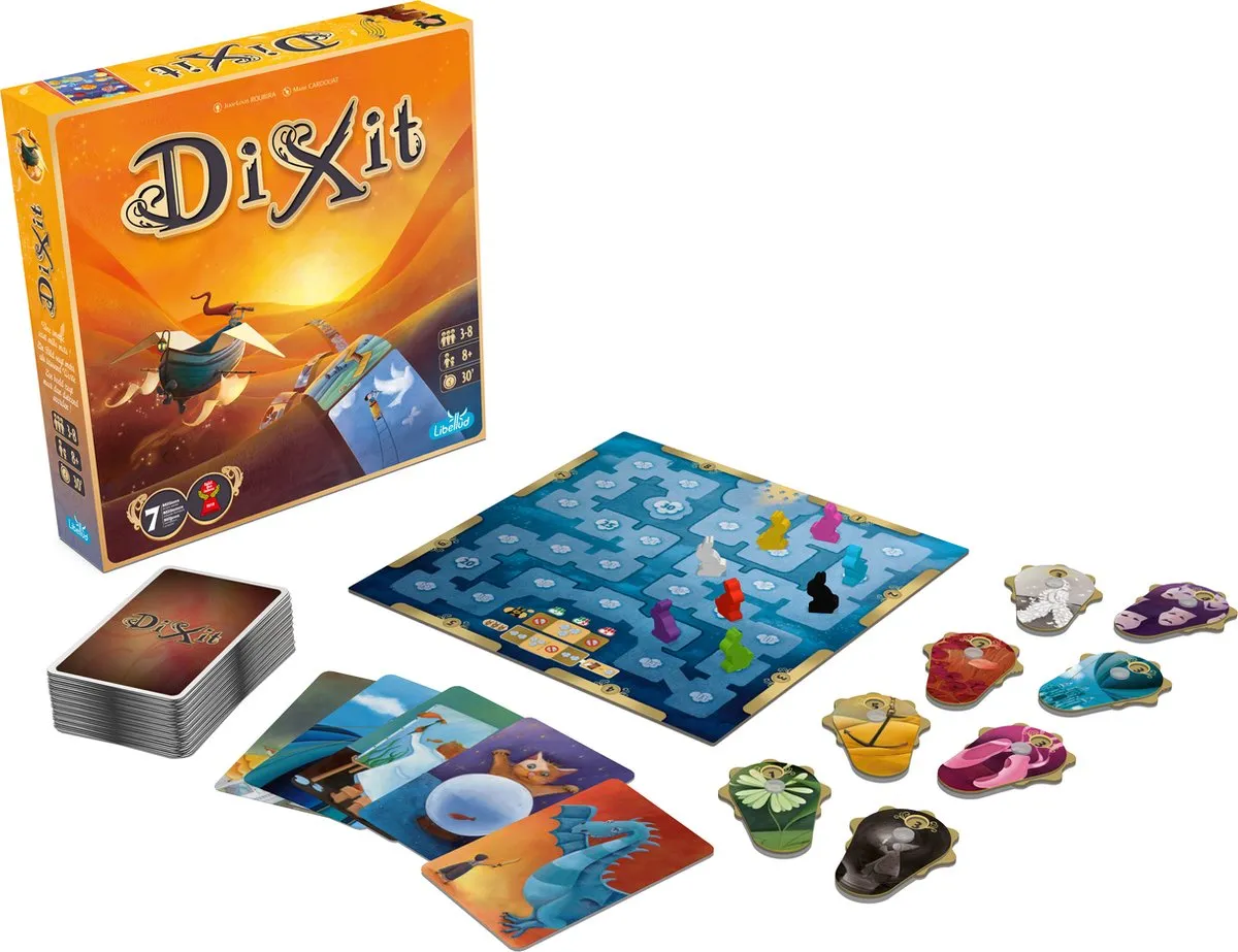 Asmodee Dixit Bordspel - Engelstalig - 3-6 Spelers