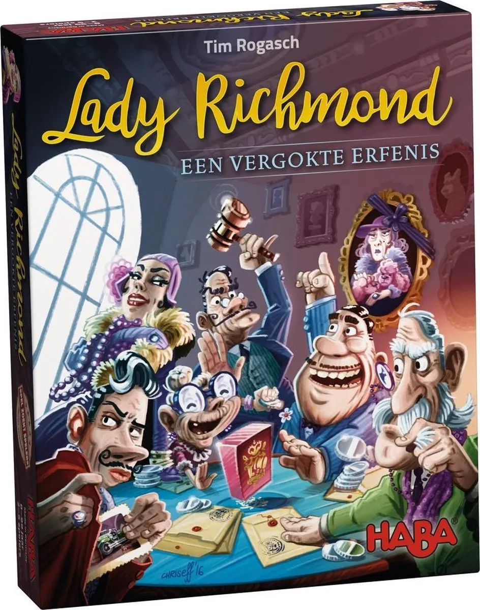 Haba Lady Richmond Een Vergokte Erfenis Gezelschapsspel - 2-5 Spelers