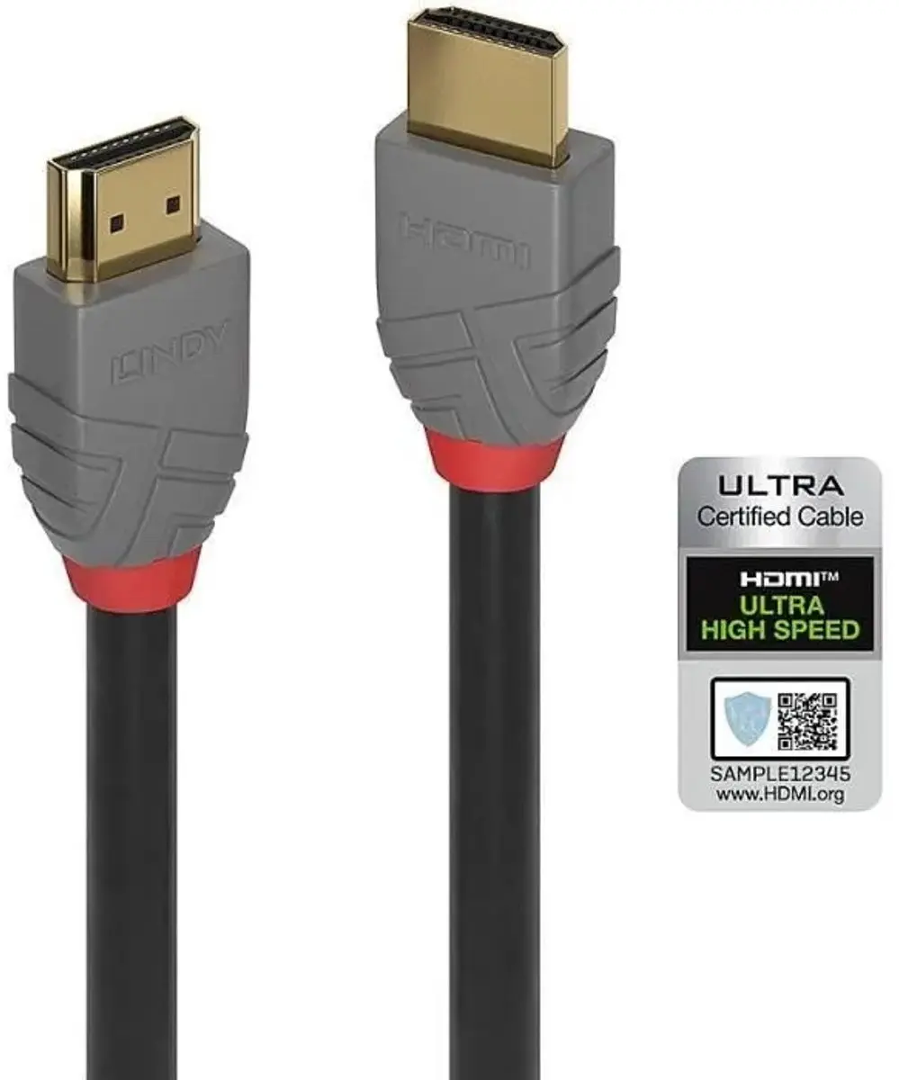 Lindy HDMI Kabel 2M Ultra High Speed 21 - Zwart