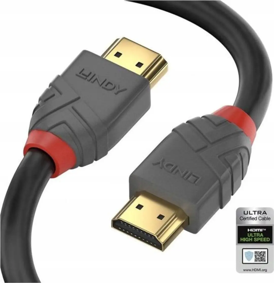 Lindy HDMI Kabel 2M Ultra High Speed 21 - Zwart