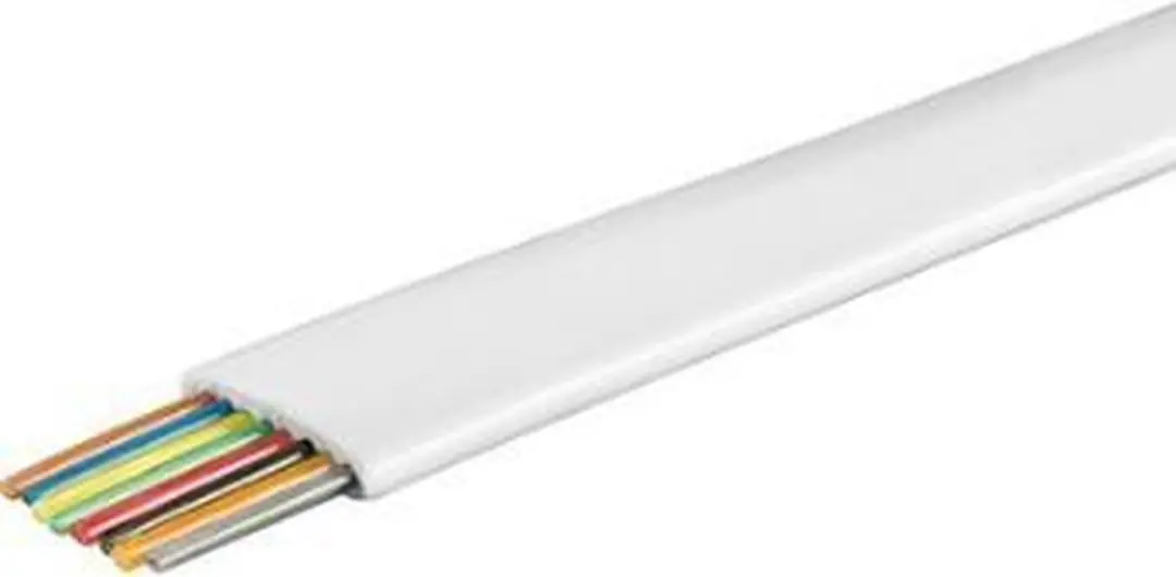 Goobay Telefoonkabel 8-aderig CCA AWG28 - 100m - Wit