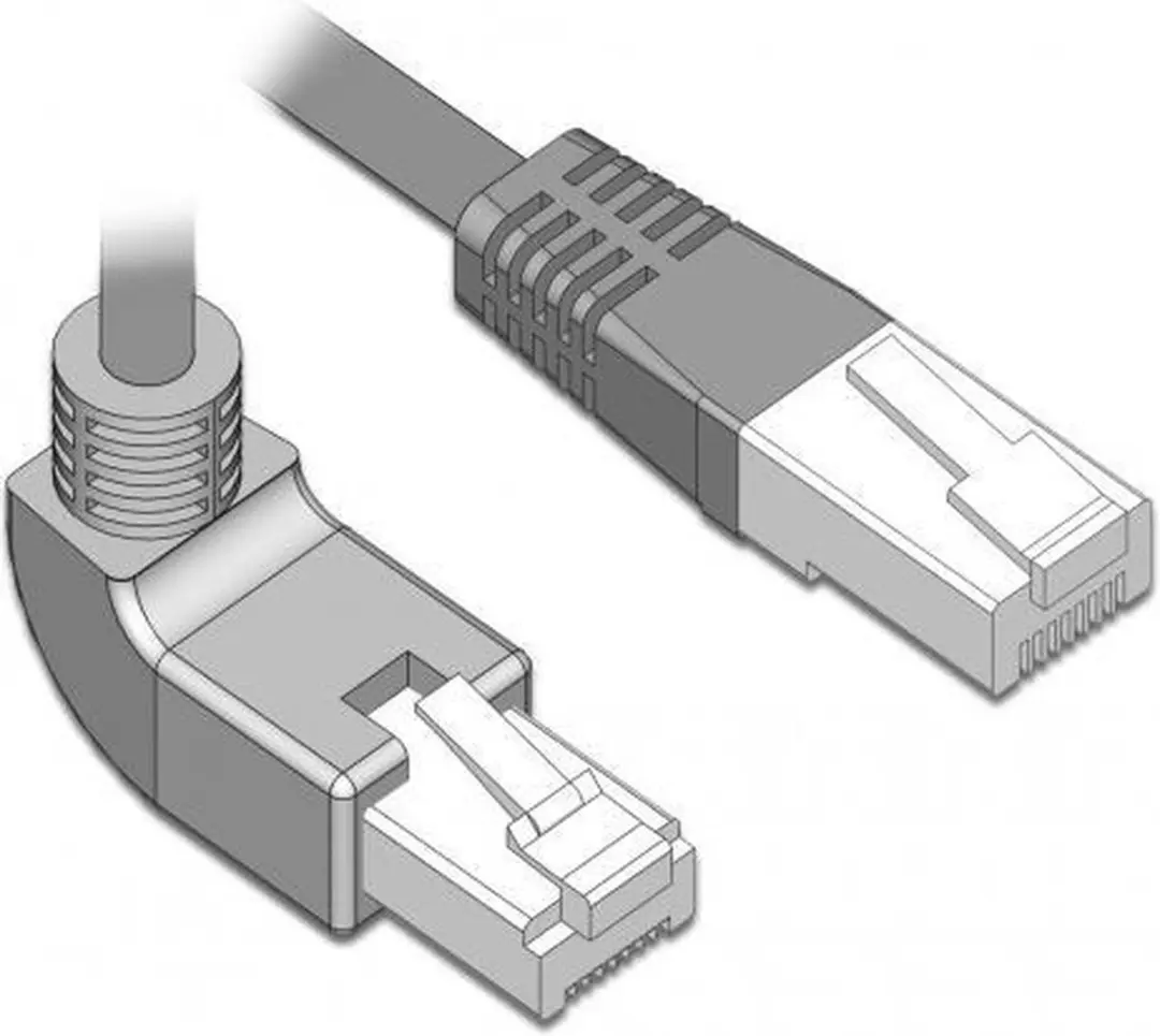 Delock S/FTP CAT6 Netwerkkabel 0,5m - Grijs