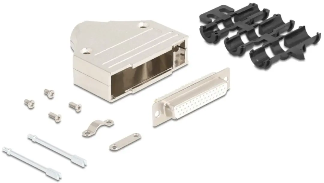 Delock Sub-D 44-polig Metal Behuizing
