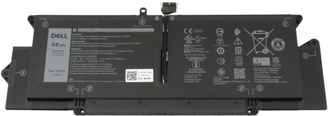 Dell WY9MP Batterij