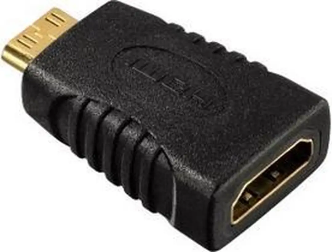 Hama HDMI Kabel 1.5m + 2-in-1 Adapter - Zwart