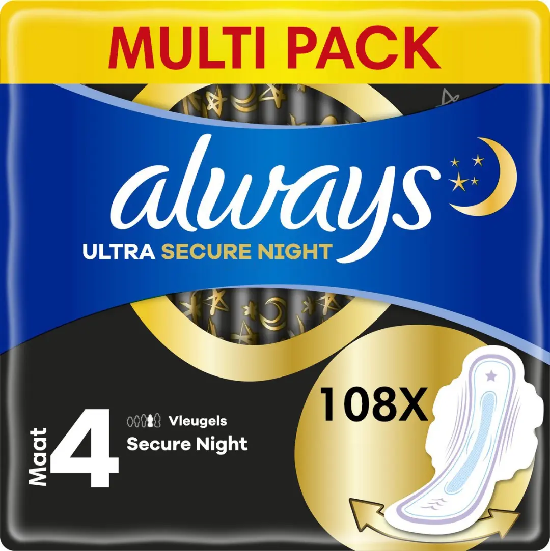 Always Ultra Secure Night Maandverband