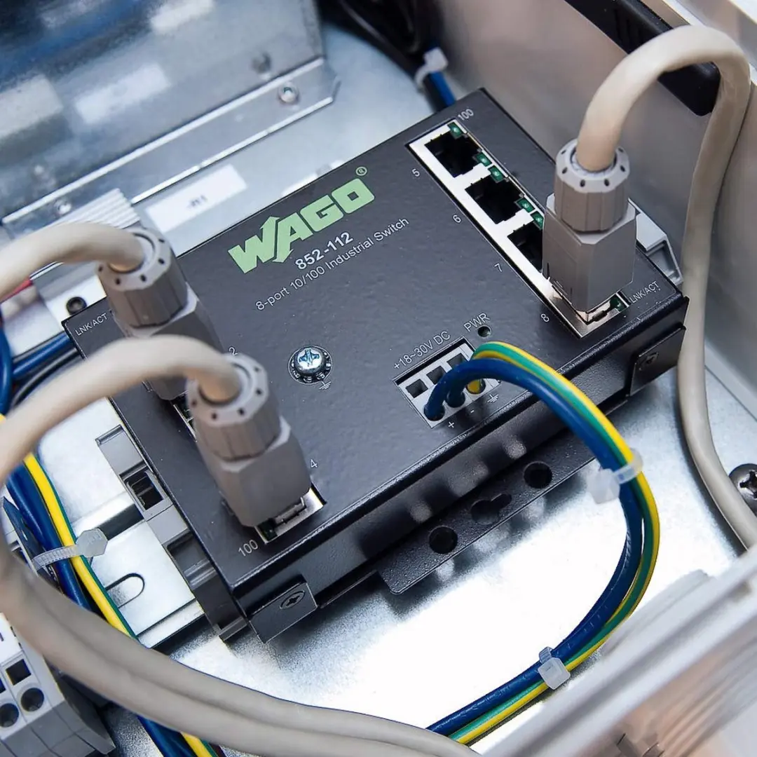 WAGO Industrial-ECO-Switch 852-112 - 8 Poorten