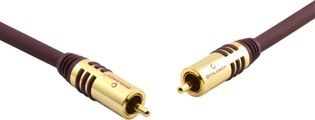 Oehlbach NF Sub Subwoofer-cinchkabel 1m - Bordeaux
