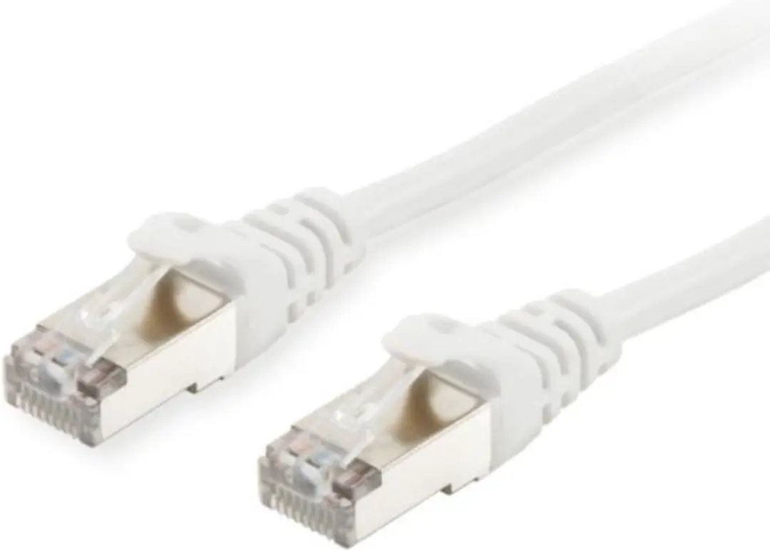 Equip 606000 Netwerkkabel Cat6a S/FTP Wit 0,15m