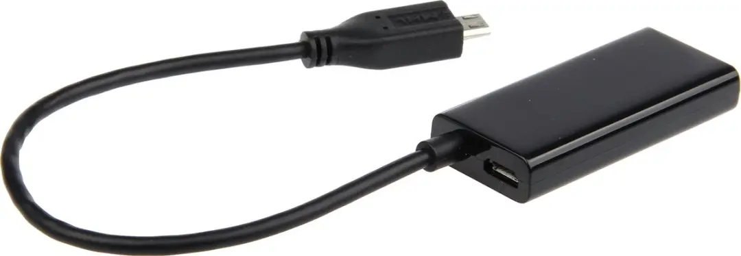 Scanpart Micro USB naar HDMI Adapter MHL 5-pins - Zwart