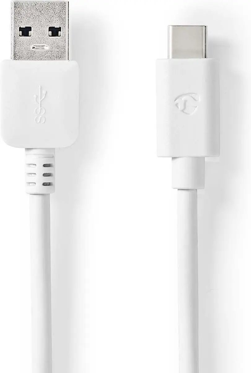 Nedis USB 3.2 Gen 2 USB-A naar USB-C Kabel 60W 1m