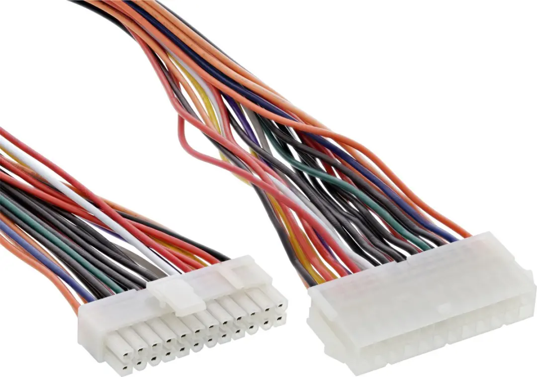 InLine ATX 20+4-pins naar 24-pins Voedingskabel 0,45m