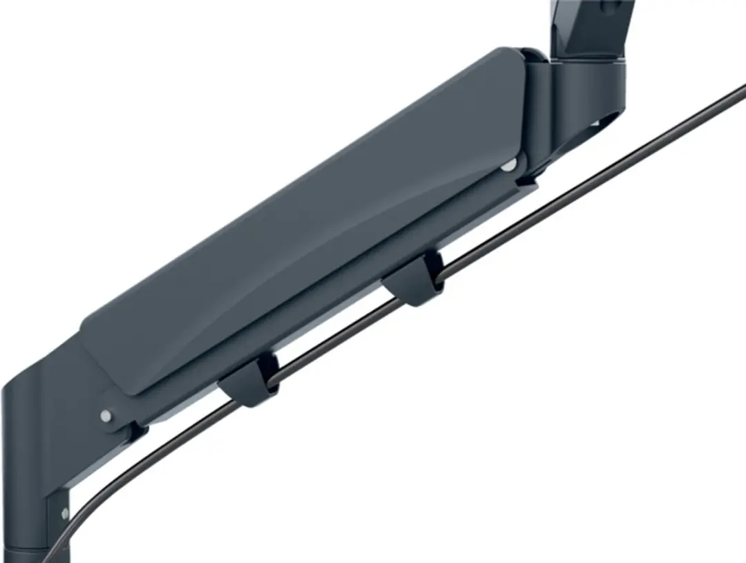 Leitz Ergo Ruimtebesparende Monitorarm 65370089 - 2 Schermen - 32" & 9kg - Donkergrijs