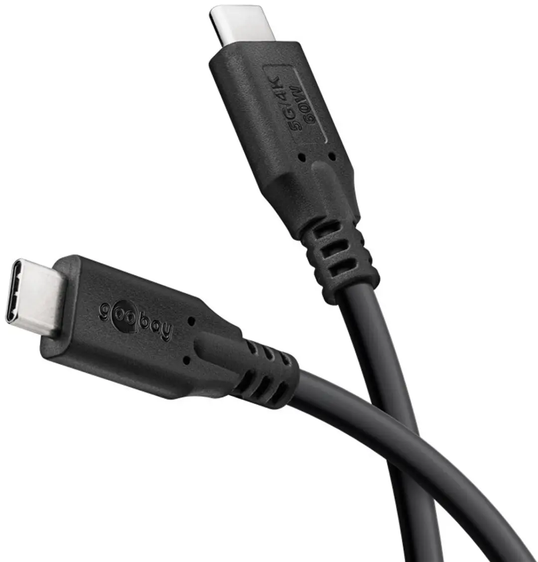 Goobay USB-C naar USB-C Kabel 3.0 1,5m - 20V/3A - 10 Stuks