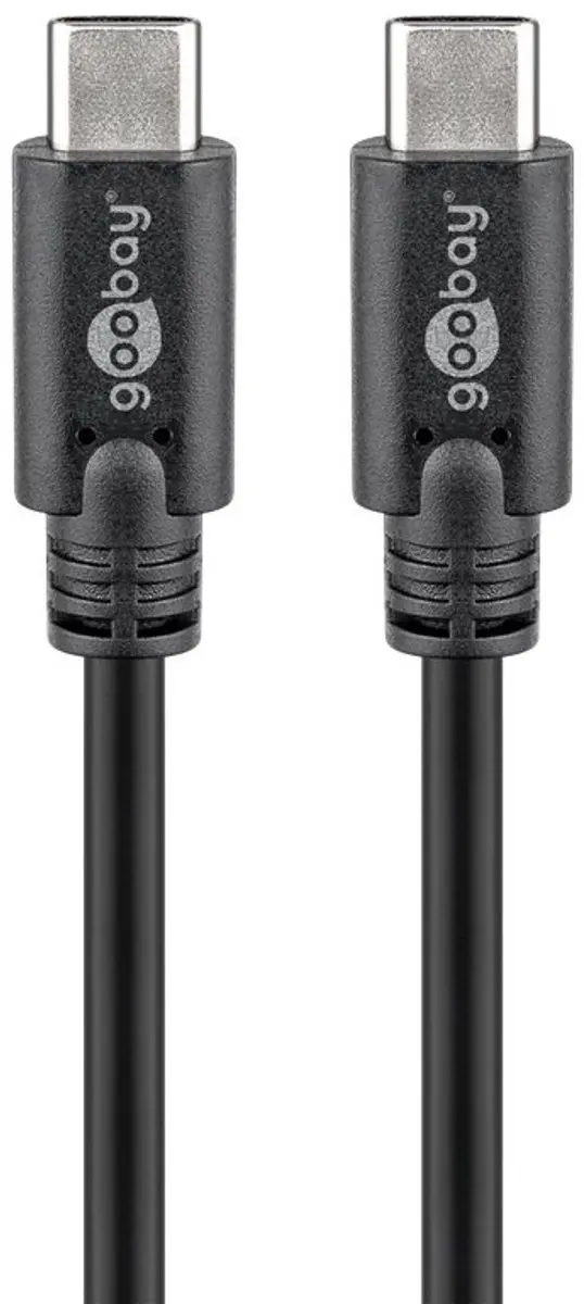Goobay USB-C naar USB-C Kabel 3.0 1,5m - 20V/3A - 10 Stuks