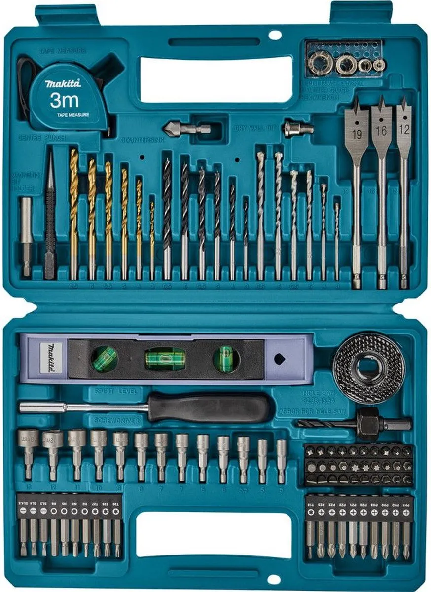 Makita Boor/Bitset E-10730 - 102 Stuks - T10