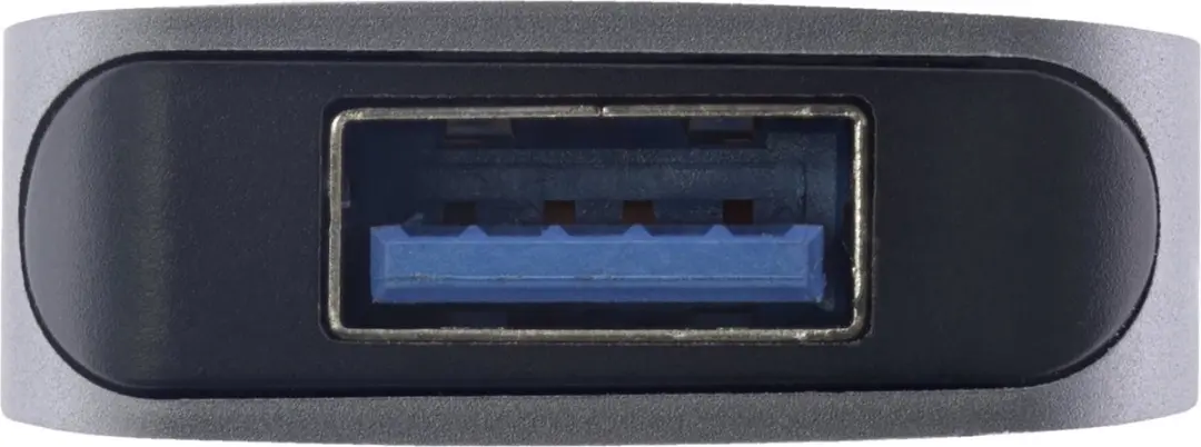 InLine USB-C Hub 4x USB-A + PD 87W - Grijs