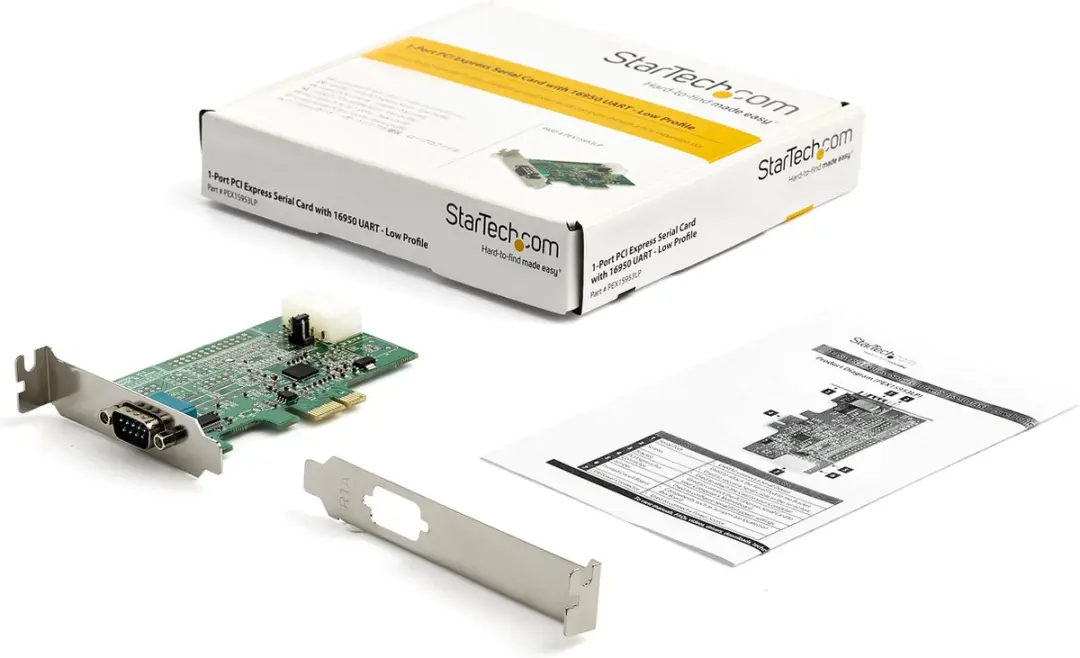Startech PEX1S953LP PCI-kaart - Groen