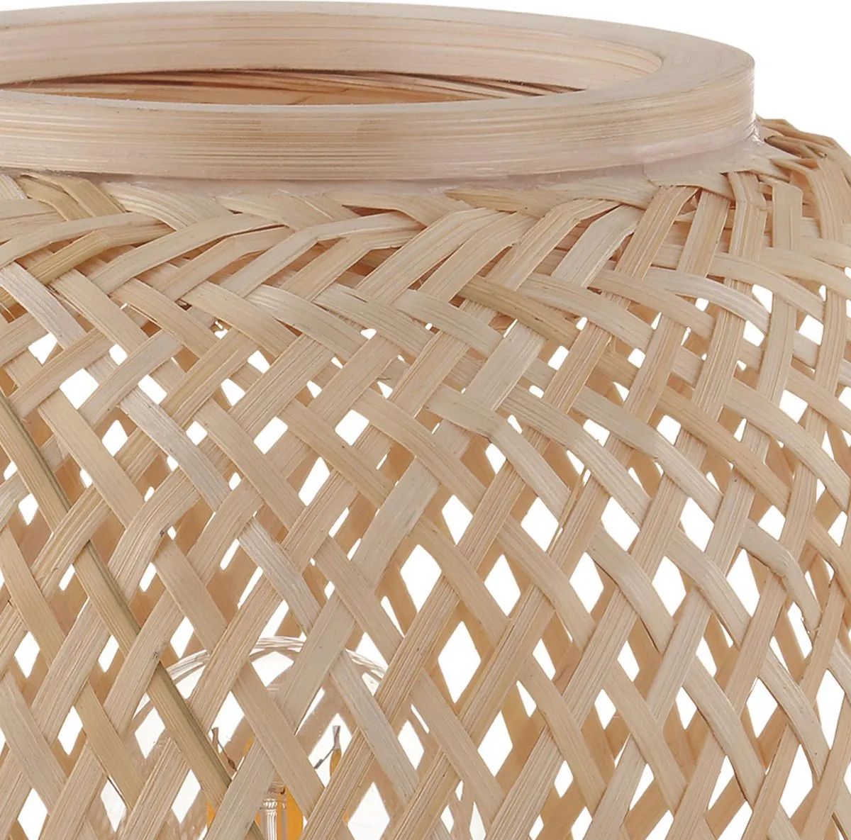 Eglo Dembleby Tafellamp E27 - Ø20cm - Zwart/Hout