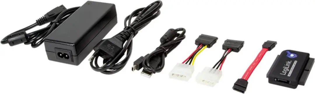 Logilink AU0006C USB 2.0 IDE/SATA HDD Adapter - Zwart