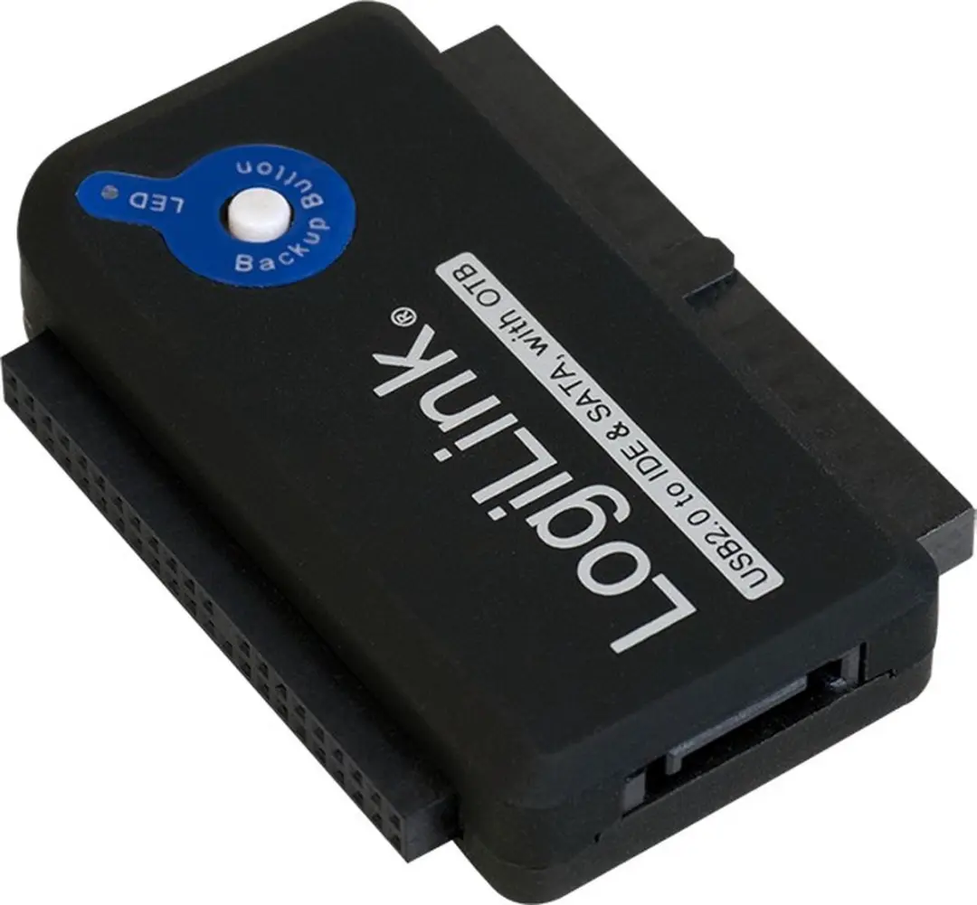 Logilink AU0006C USB 2.0 IDE/SATA HDD Adapter - Zwart