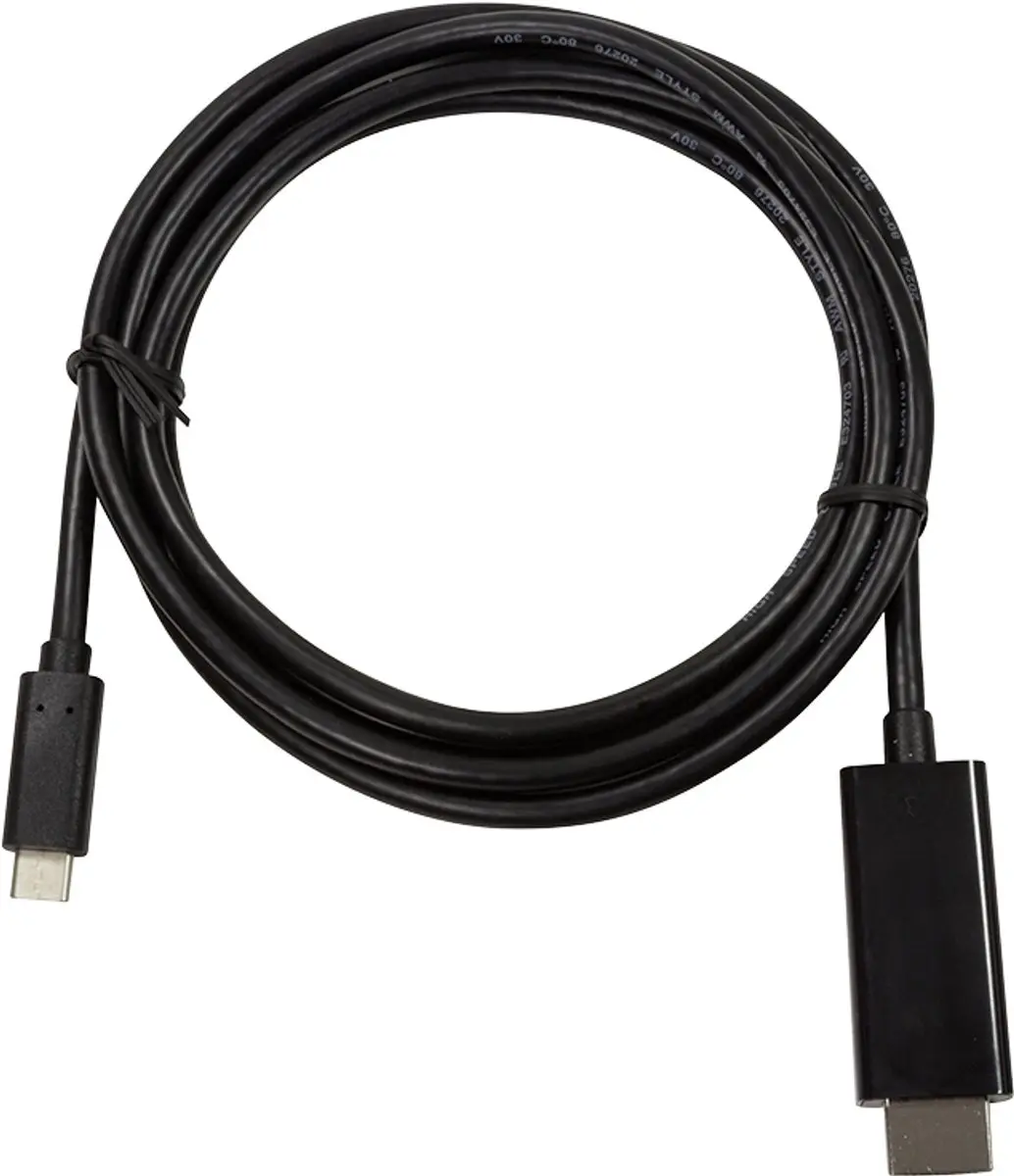 Logilink UA0330 USB-C naar HDMI Adapterkabel 3m - Zwart