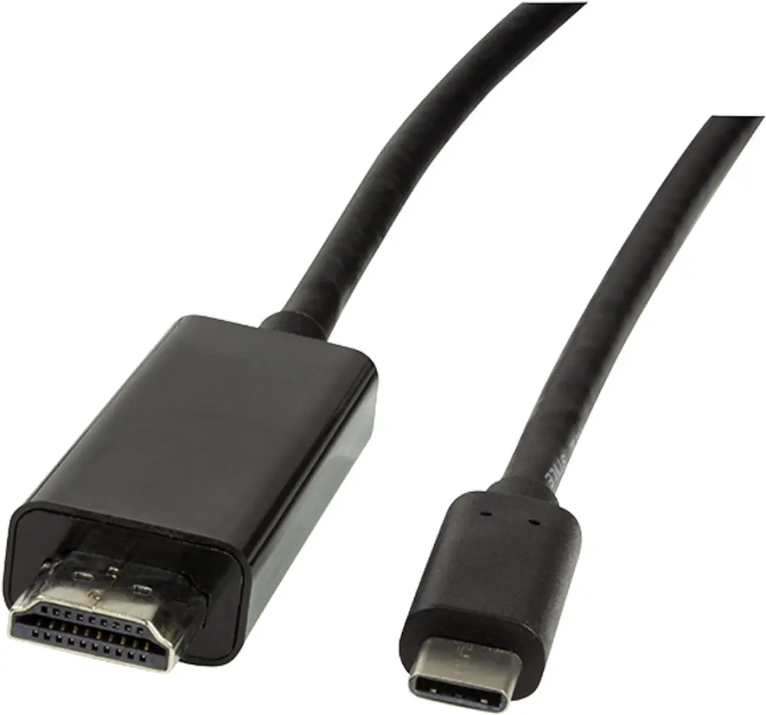 Logilink UA0330 USB-C naar HDMI Adapterkabel 3m - Zwart