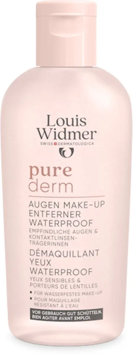 Louis Widmer Purederm Oogmake-upreiniger Waterproof 150ml