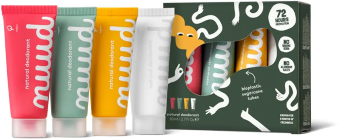 nuud Family Pack Crème Deo 80ml