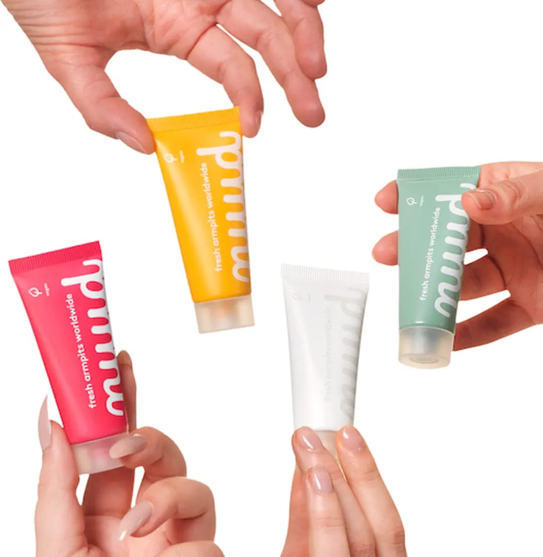 nuud Family Pack Crème Deo 80ml - 4x20ml